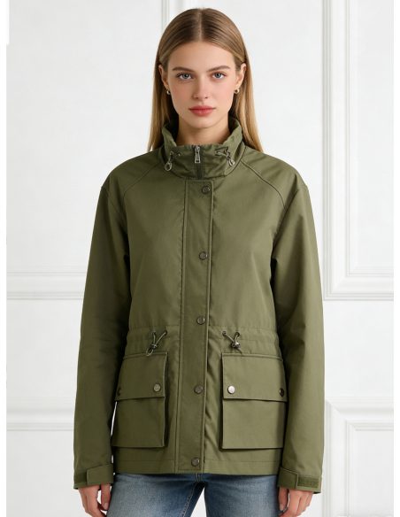 Parka cintura ajustável