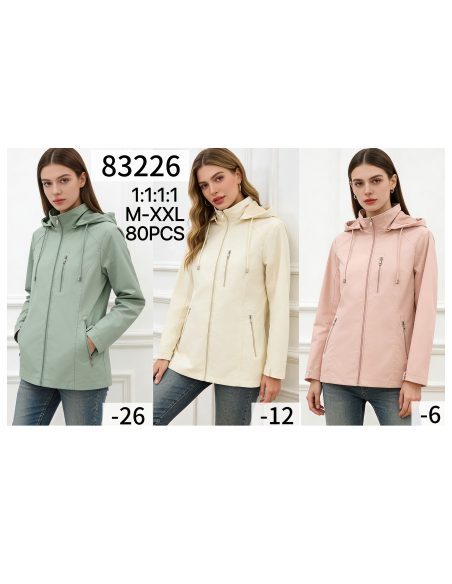 Parka capucha y bolsillo