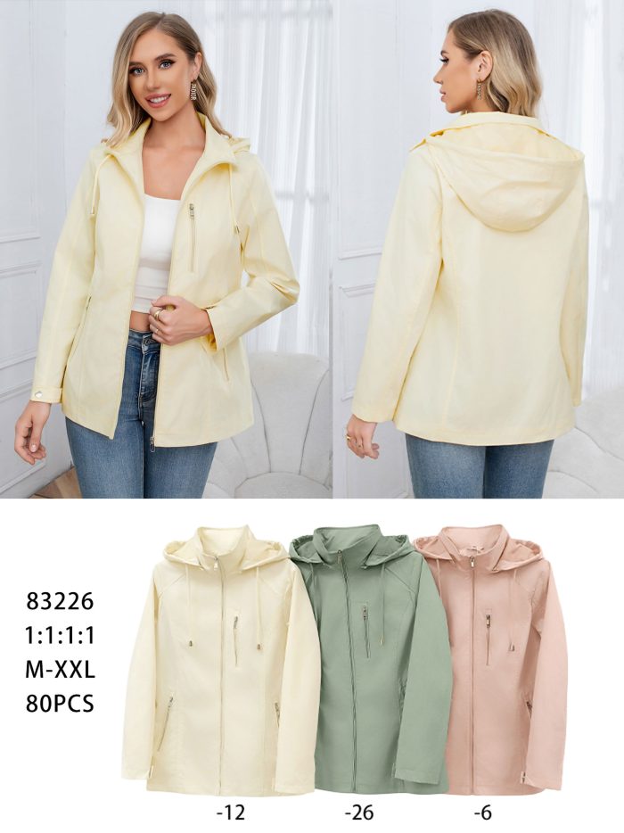 Parka capucha y bolsillo