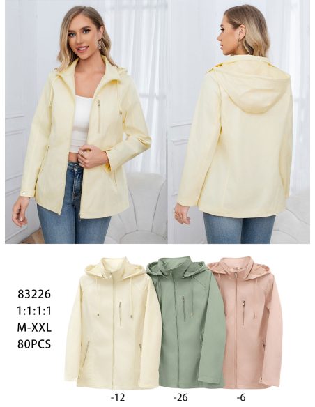 Parka capucha y bolsillo