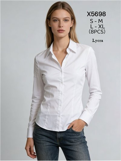 Lycra-Langarmshirt, tailliert 2