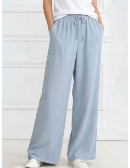 Pantalón palazzo cordón ajustable