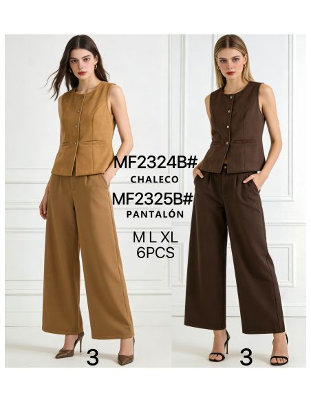 Suede-effect wide-leg trousers