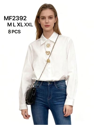 Camisa algodón botones joya 2