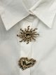Camisa algodón botones joya