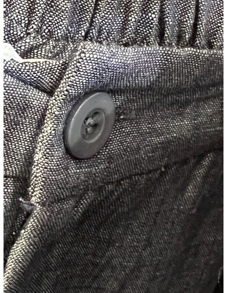 pantalon droit effet denim