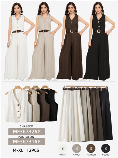 Belted shimmer palazzo trousers 2
