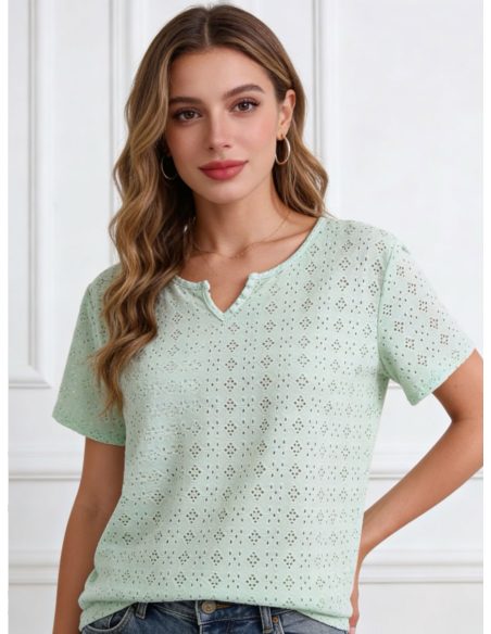 T-shirt oversize traforata