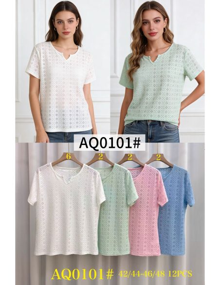 T-shirt oversize traforata