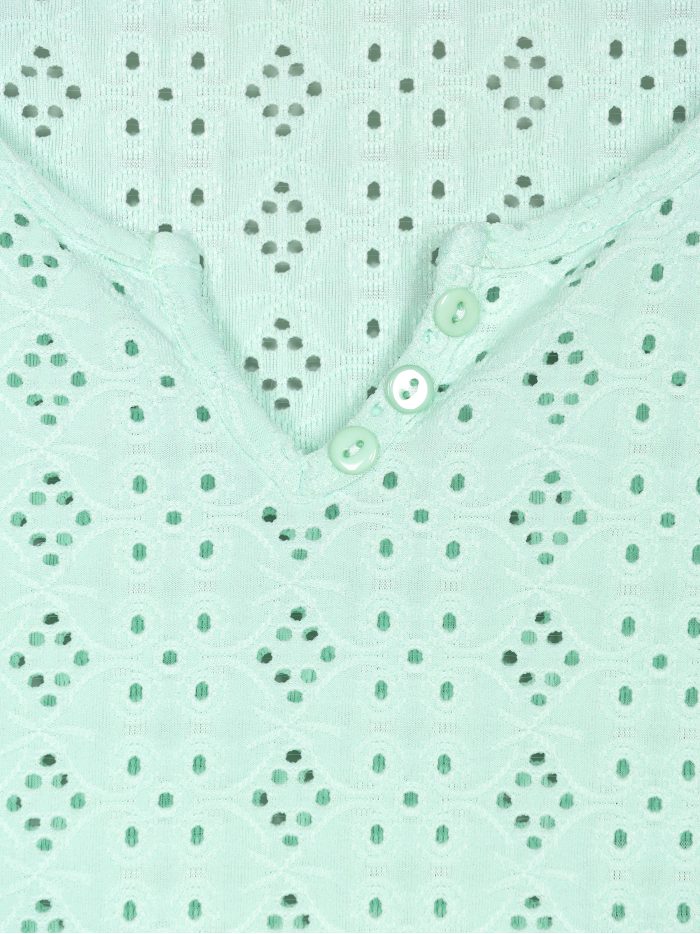 T-shirt oversize traforata