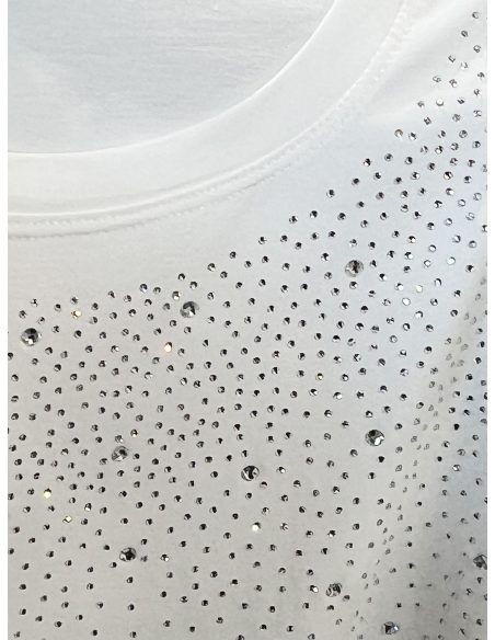 T-shirt à strass