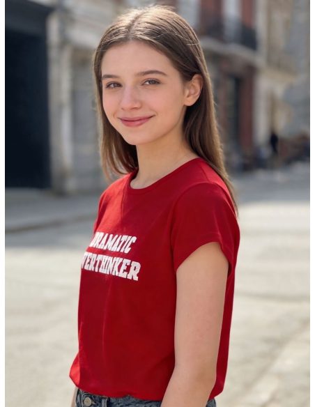 T-shirt brodé « Surréfléchissant »