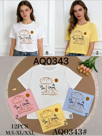 Ocean sound graphic t-shirt 2