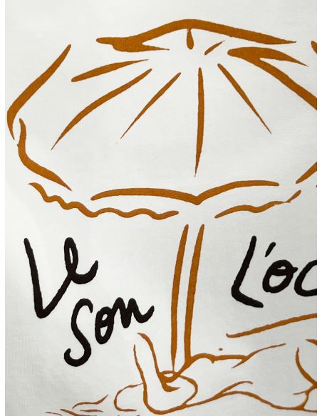 T-shirt stampata son l'océan