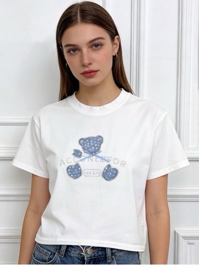 Camiseta osito pedrería