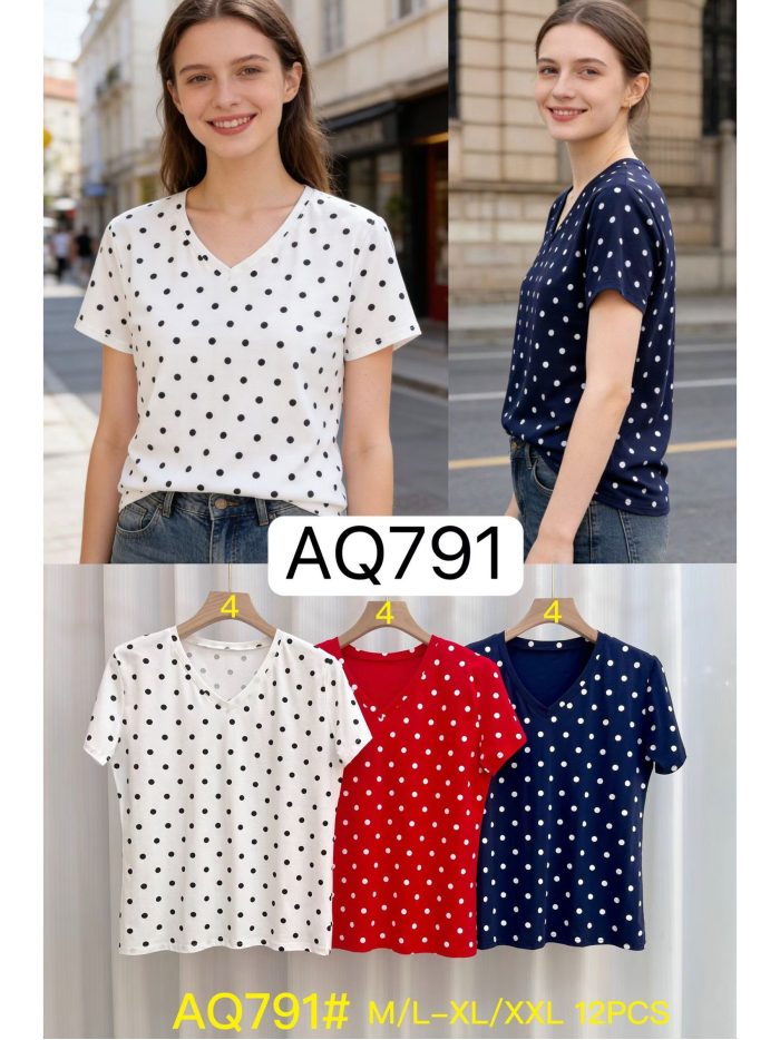 Maglietta a pois MF-AQ791 Vendita a lavoratori autonomi e aziende