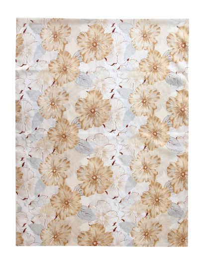 Blumenschal mit goldenen Details