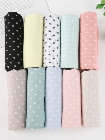 Fular mini corazones