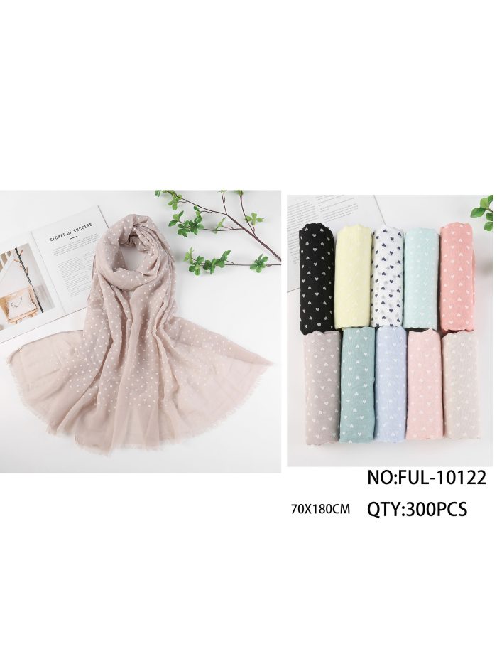 Fular mini corazones