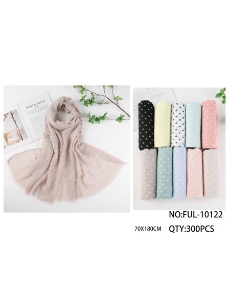 Fular mini corazones