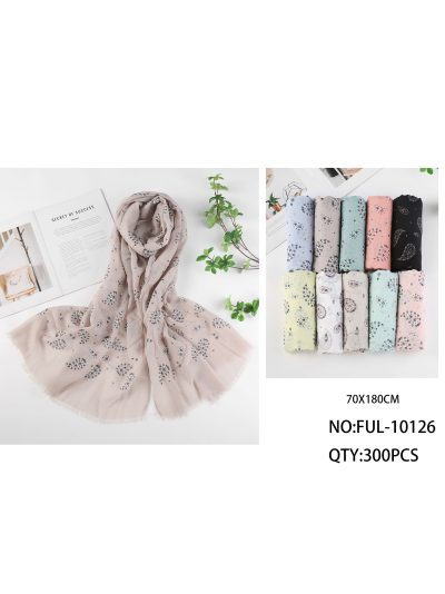 Fular estampado paisley boho 2