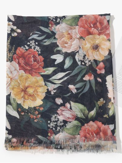 Fular floral vintage