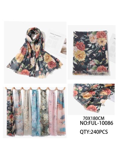 Fular floral vintage 2