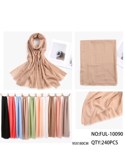 Fular liso extra ancho 2