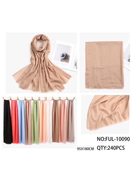 Fular liso extra ancho