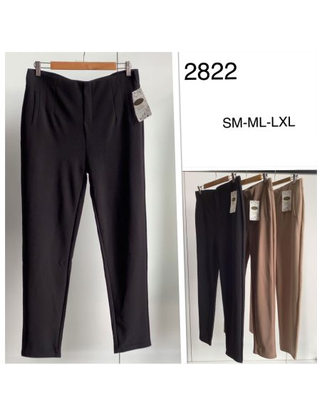 Pantalón elástico pinzas