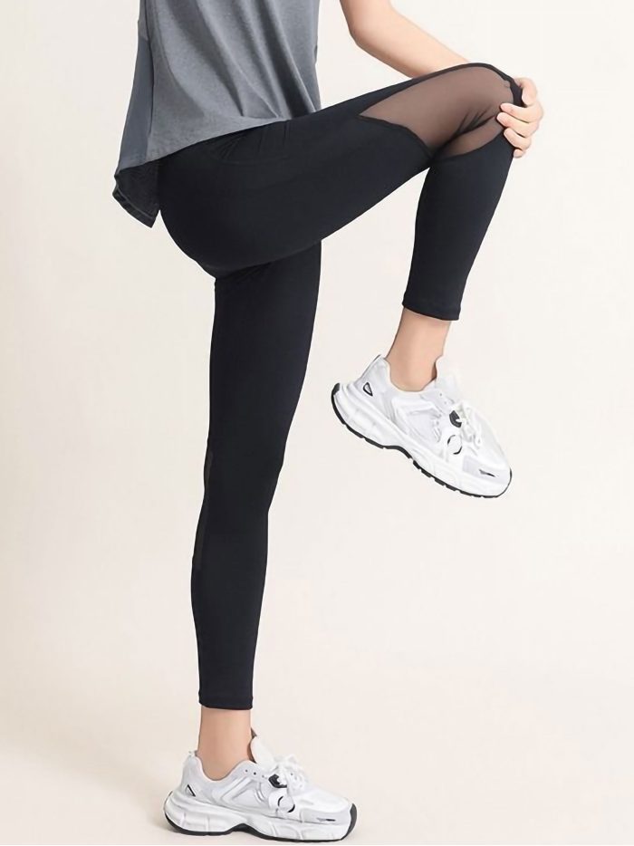 Legging deportivo panel de malla