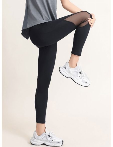 Legging deportivo panel de malla