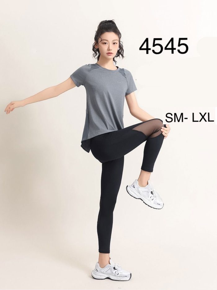 Legging deportivo panel de malla