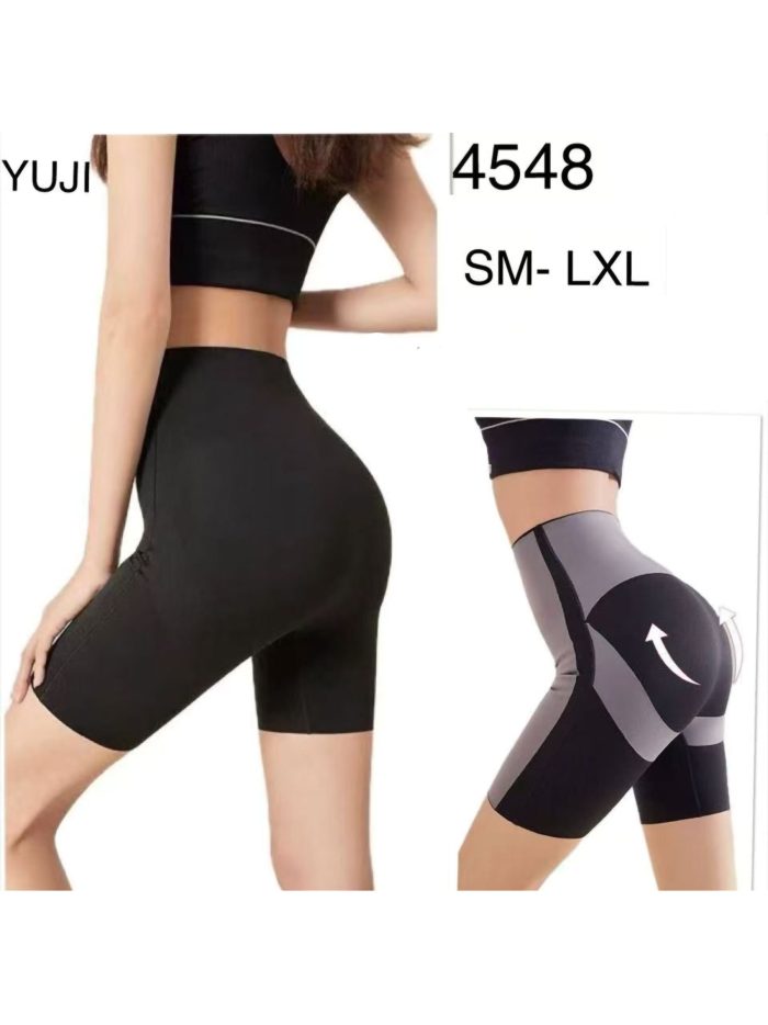 Legging ciclista moldeadora de cintura alta