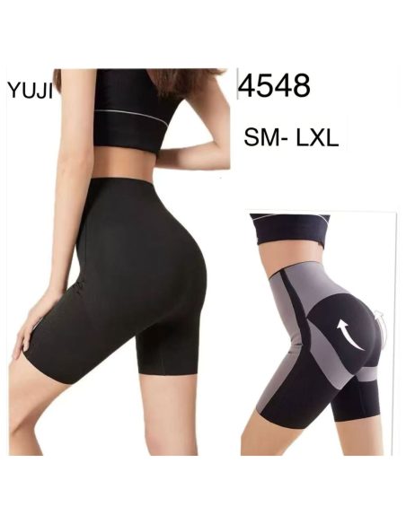 Legging ciclista moldeadora de cintura alta