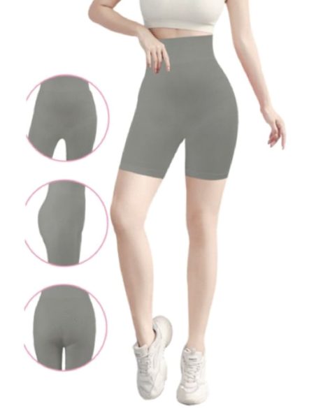 Short deportivo sin costura liso