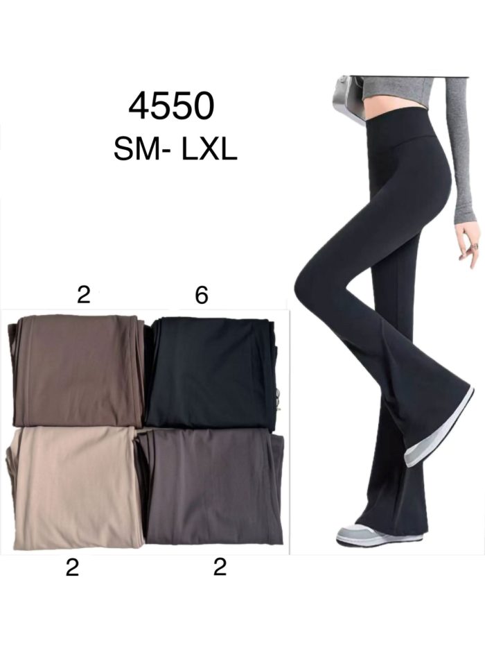 Pantalón legging campana moldeador push up