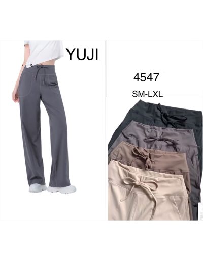 Pantalón deportivo recto con bolsillos 2