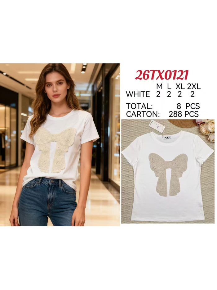 Camiseta lazo corchet