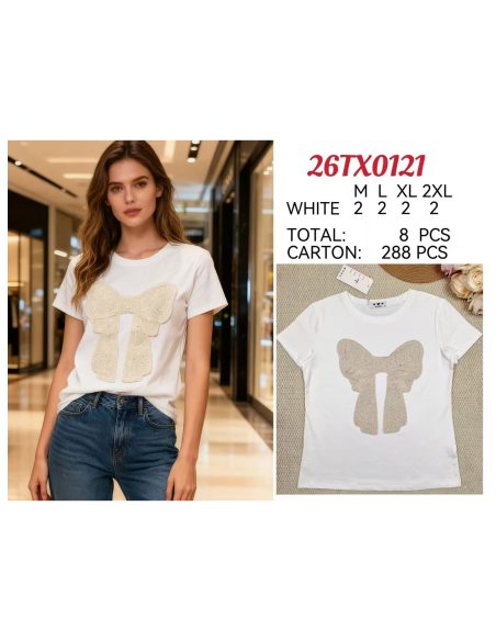 Camiseta lazo corchet