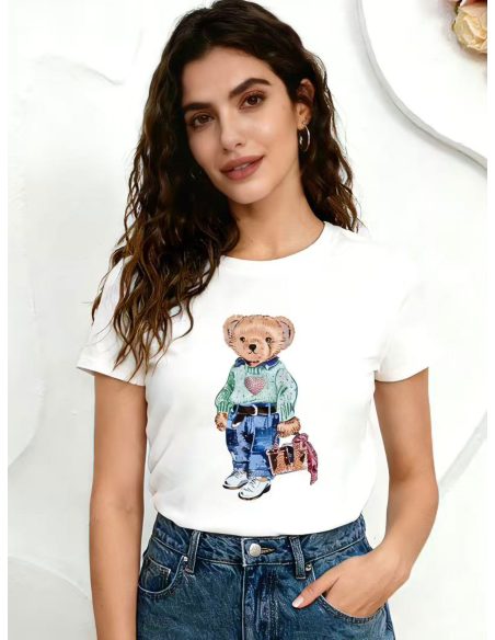 Camiseta osito viajero