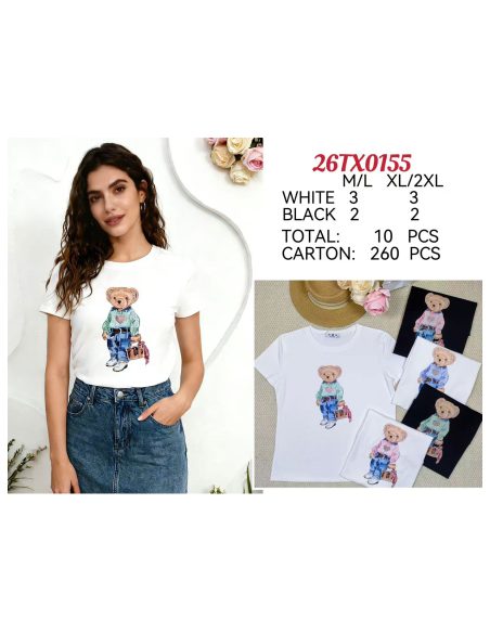 Camiseta osito viajero