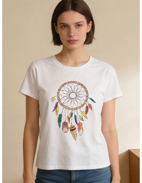 Dreamcatcher print t-shirt