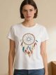 Dreamcatcher print t-shirt