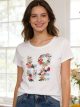 Camiseta love floral