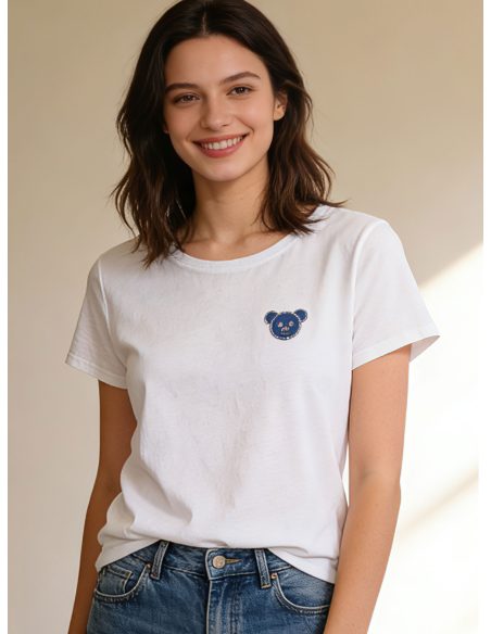 Camiseta osito mini brillo