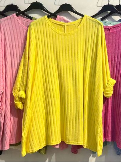 Jersey maxi punto canalé