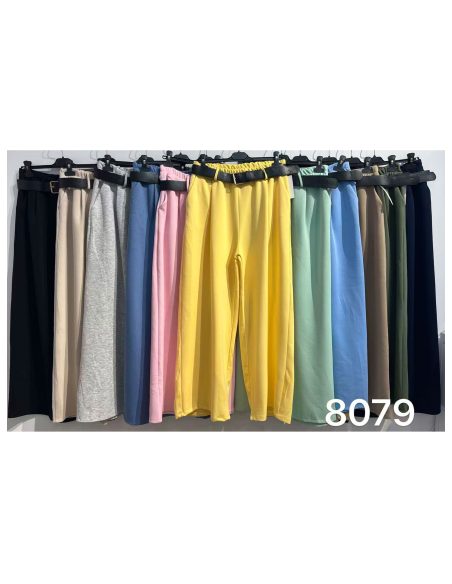 Pantalón recto cinturón