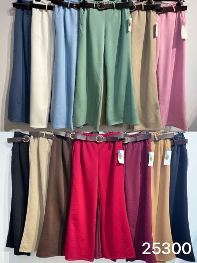 Pantalón palazzo cinturón 2