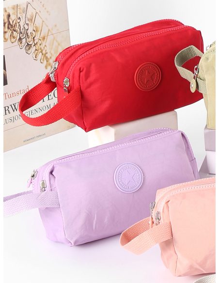 Neceser de tela detalle estrella